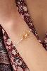 bracelet Lotus gris doré de Shlomit Ofir