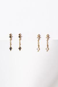 boucles Zen blanc doré de Shlomit 