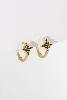 boucles Miracle noir doré de Shlomit Ofir