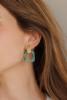 boucles Ava bleu doré de Shlomit