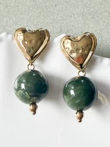 Boucles Sweet kaki doré