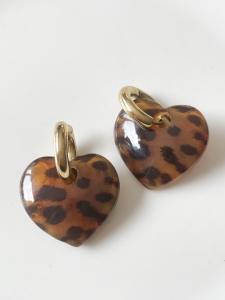 Boucles Paloma coeur graou doré