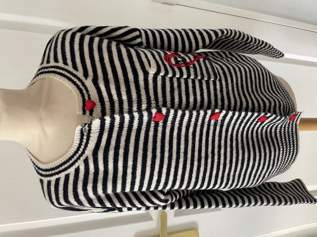 pull gilet Musy Muse marinière 36/42