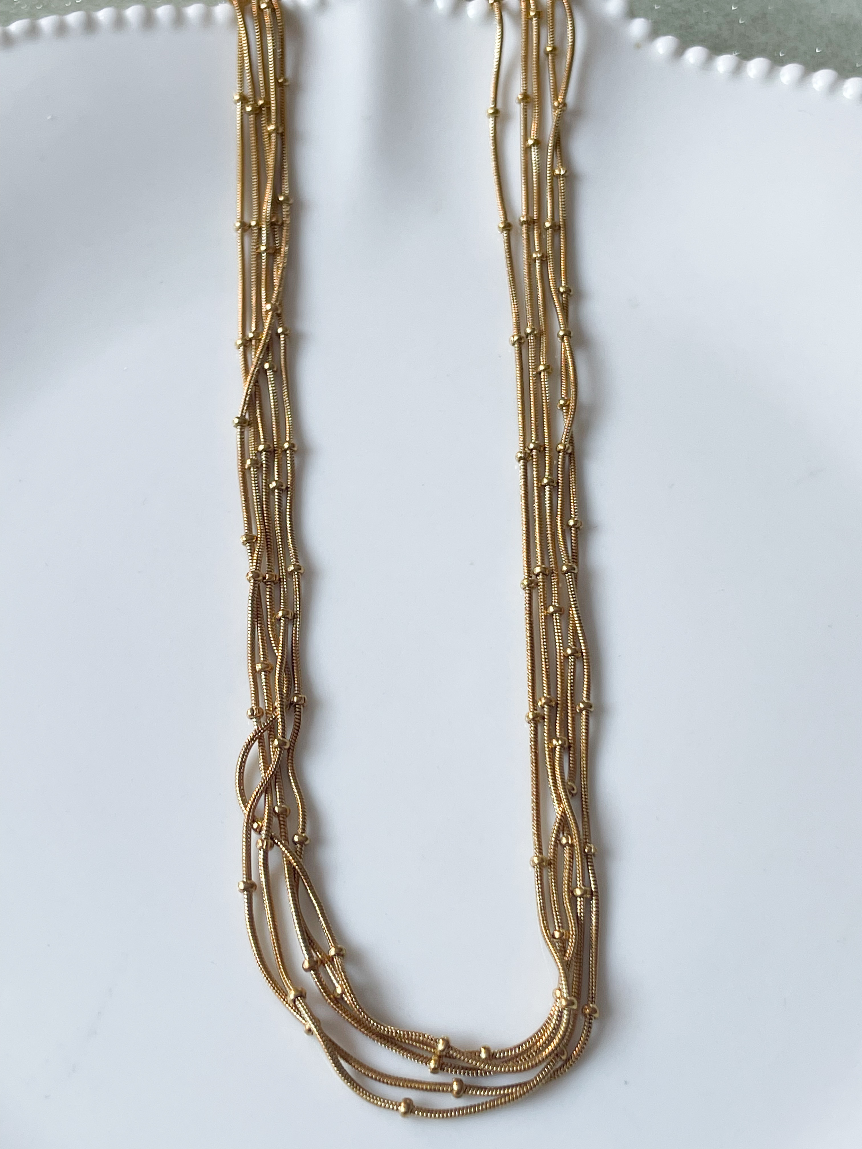 Collier Axelle doré
