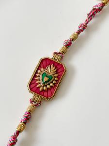 Bracelet Ex voto rose doré