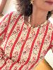 Robe fleurs longue de la capsule fantaisie L 40/42