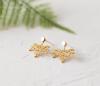 boucles Geo jacket doré de Shlomit Ofir