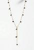 Collier Chris noir doré de Shlomit
