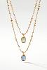 Collier neri vert doré de Shlomit