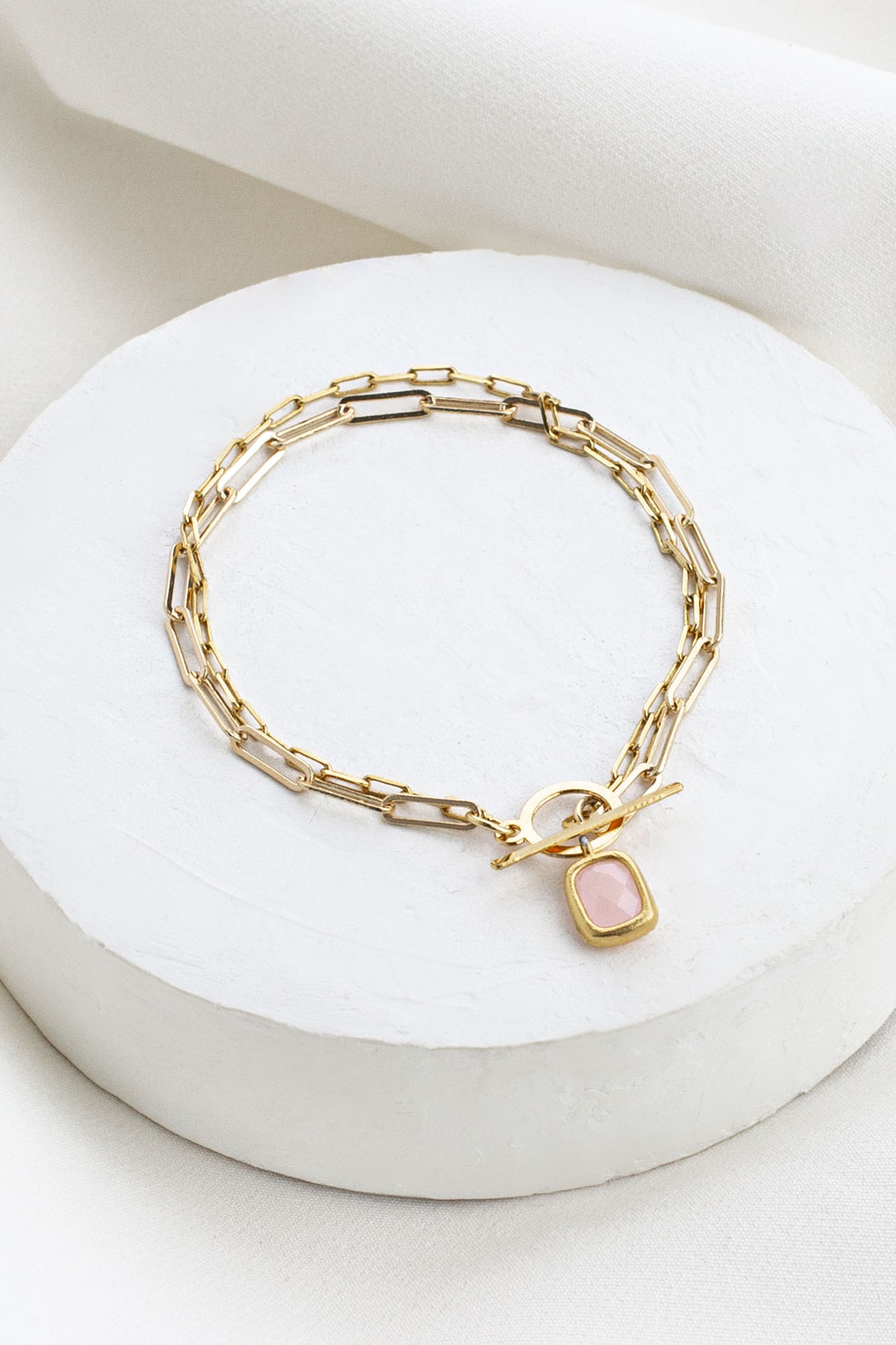 bracelet Vida rose doré de Shlomit Ofir