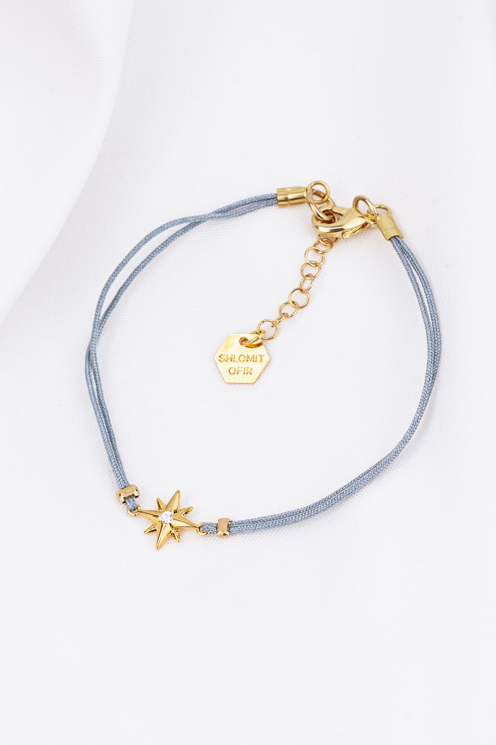 bracelet Harper bleu doré de Shlomit 