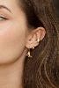 boucles Nerine rose doré de Shlomit Ofir
