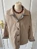 Veste trench court 36/46 beige