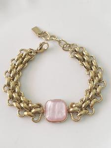 Bracelet Bianca rose doré