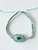 bracelet Jasmine turquoise doré