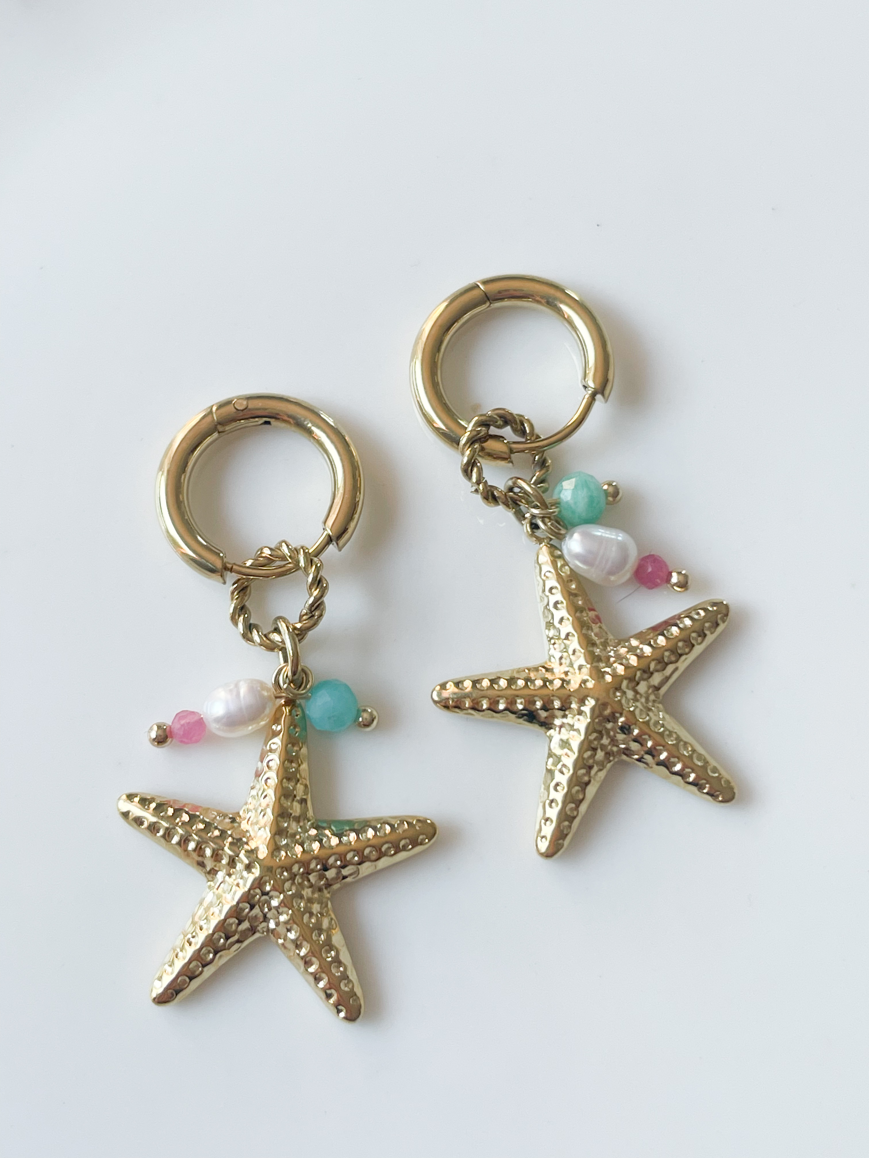 Boucles créoles Ariel doré