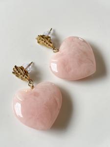 Boucles Thelma rose doré