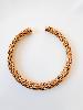 Bracelet jonc ouvert doré 