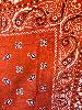 foulard bandana grand modèle brique