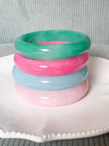 Bracelet Fredo rose clair doré