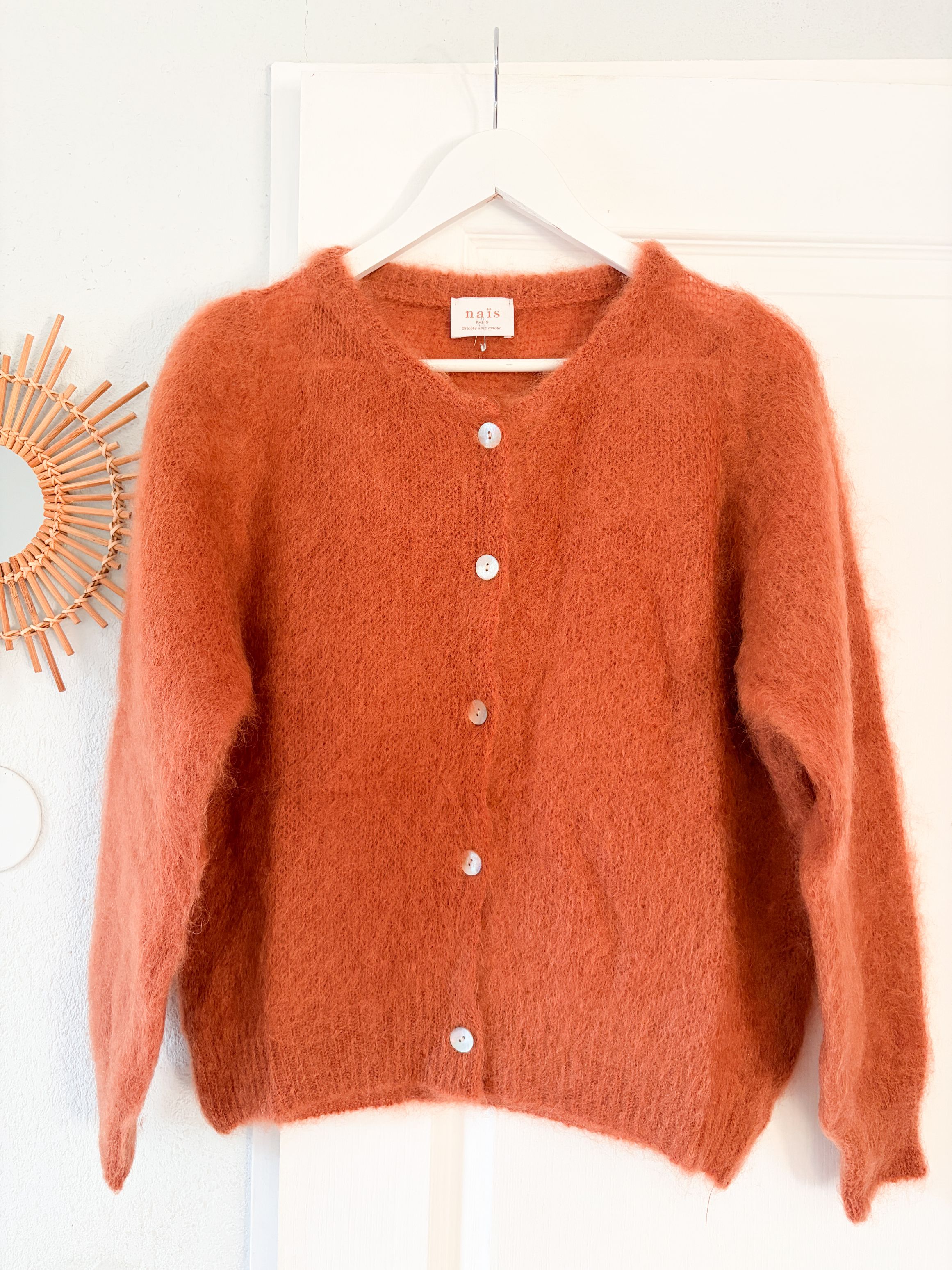 Gilet Alberto noisette