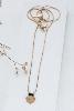 collier Gatsby noir long doré de Shlomit Ofir