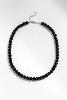 Collier Andy noir doré de Shlomit