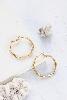 boucles Vibes large doré de Shlomit Ofir