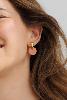Boucles Sylvie vert doré de Shlomit Ofir