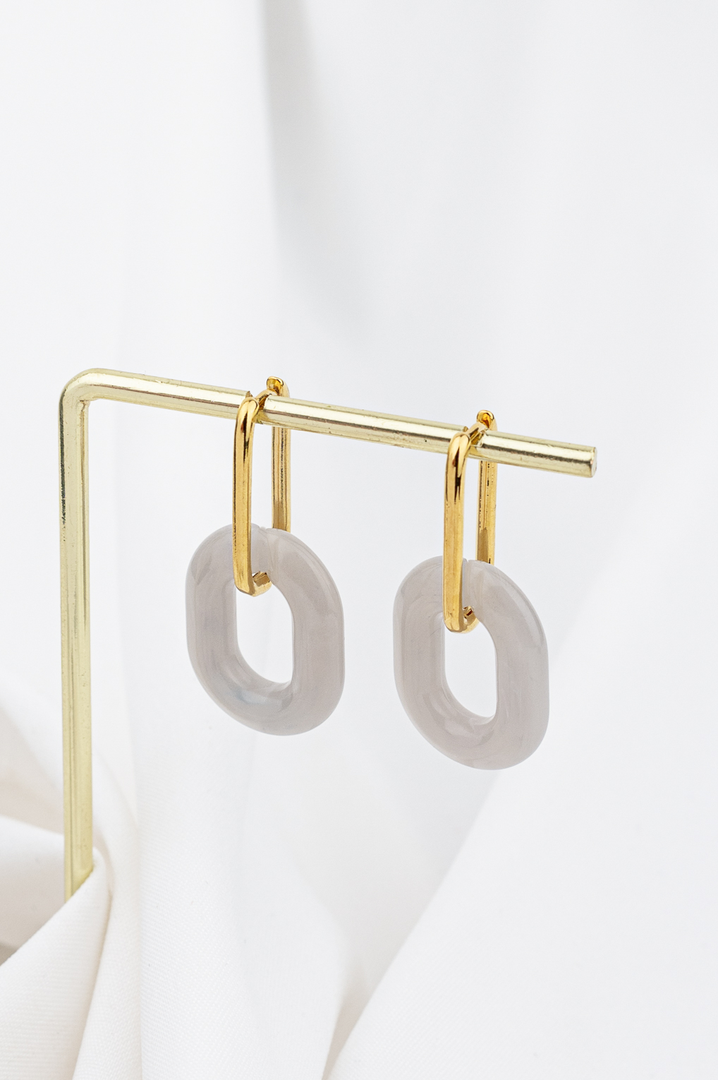 boucles Una beige doré de Shlomit Ofir