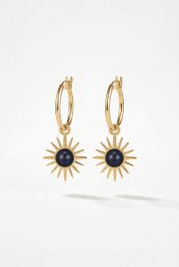 Boucles Siena  bleu doré de Shlomit
