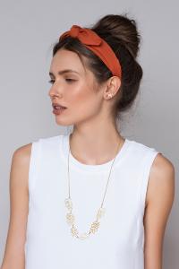 collier sautoir Matisse doré de Shlomit Ofir