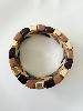 Bracelet Morgane marron doré