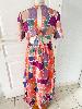 Robe Lili Lala fleurs colorées M 38/40
