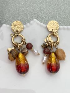 boucles Marielle bronze doré