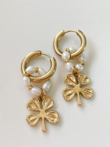 Boucles Trèfle doré