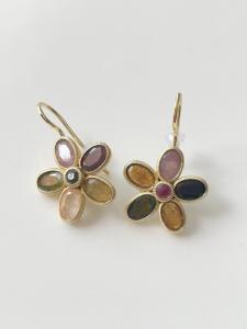 boucles Bianca doré