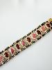 Bracelet pierres Simona rose doré