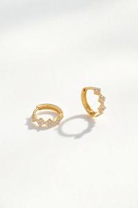 Boucles Créoles Sophia doré de Shlomit