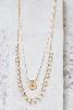 collier Elsa blanc doré de Shlomit Ofir