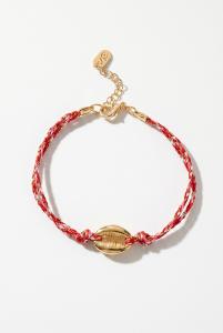 Bracelet Bikini rouge doré de Shlomit