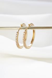 boucles Logan blanc doré de Shlomit Ofir