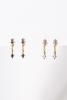 boucles Zen blanc doré de Shlomit 
