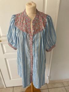 robe rayures 38 / 48 April Vintage