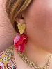 Boucles Gloria blanc doré
