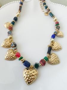 collier Bohème multi doré