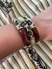 Bracelet Fiona marron graou