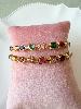 Bracelet jonc Bella rose doré