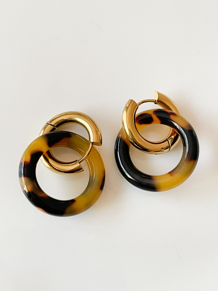boucles Betty graou doré