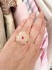Bague pierre fleur de la capsule Cricri